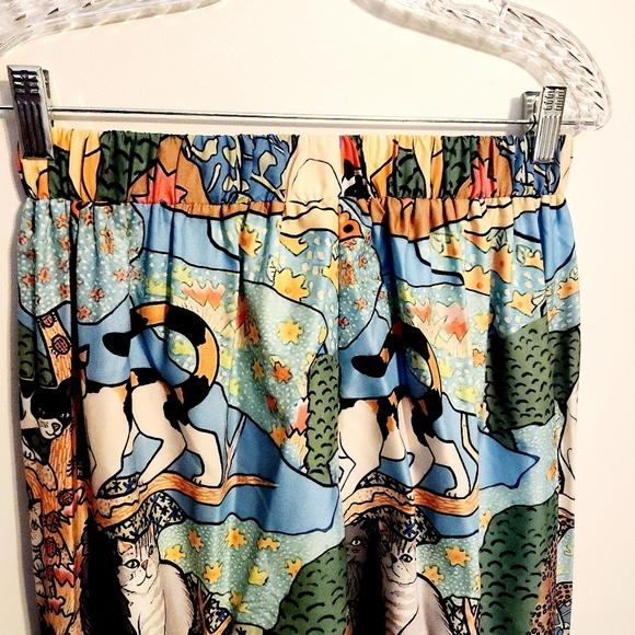 Shein Curve | Women's Colorful Animal Printed Lounge Pants (Size 1XL) - Picture 9 of 13